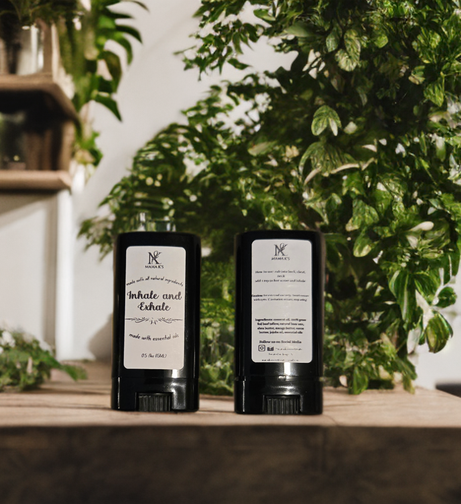 Inhale and exhale - natural tallow vapor rub