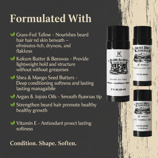Beard Alchemy Beard Balm Formulated With
