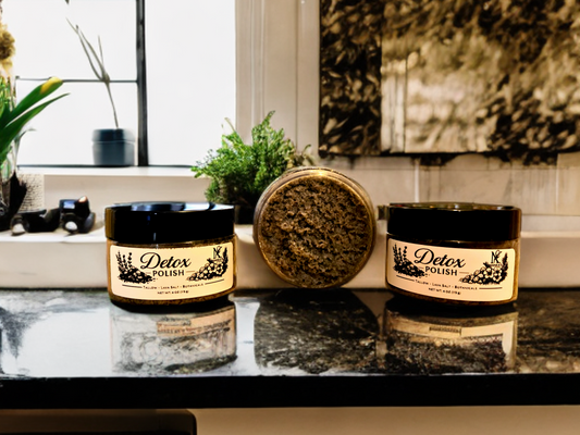 Detox Polish — Mineral Sugar & Lava Salt Exfoliant