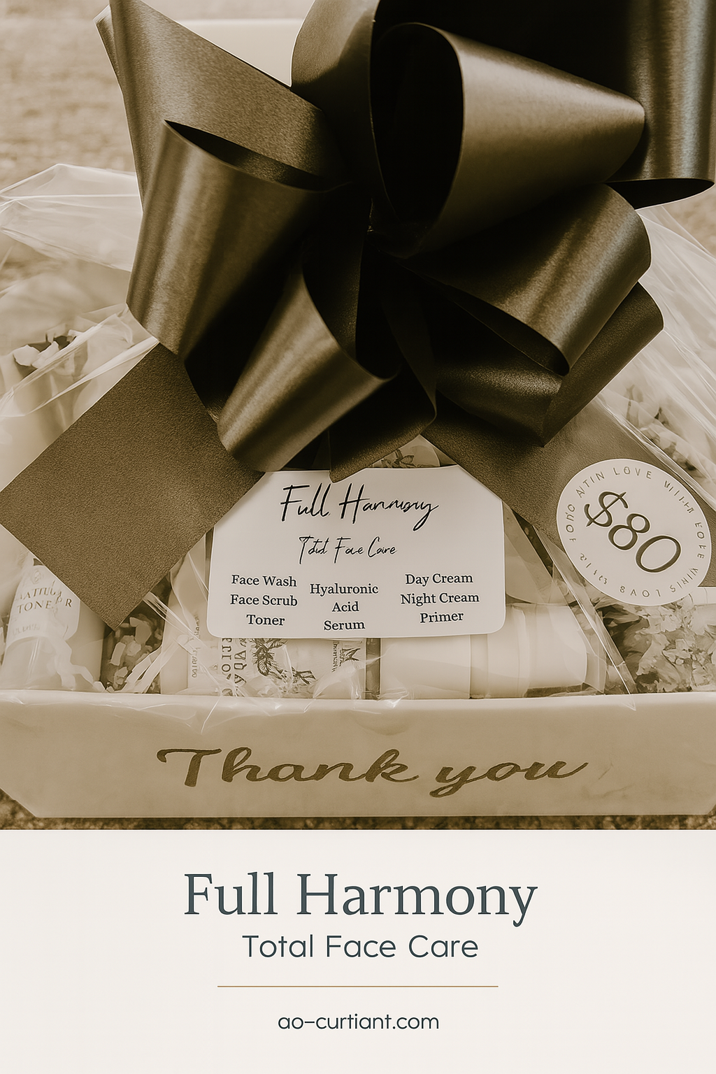 The Full Harmony - total face care gift set