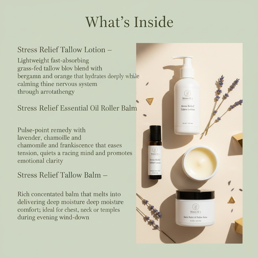 What's Inside - Calm Within Natural Stress Relief Gift Set