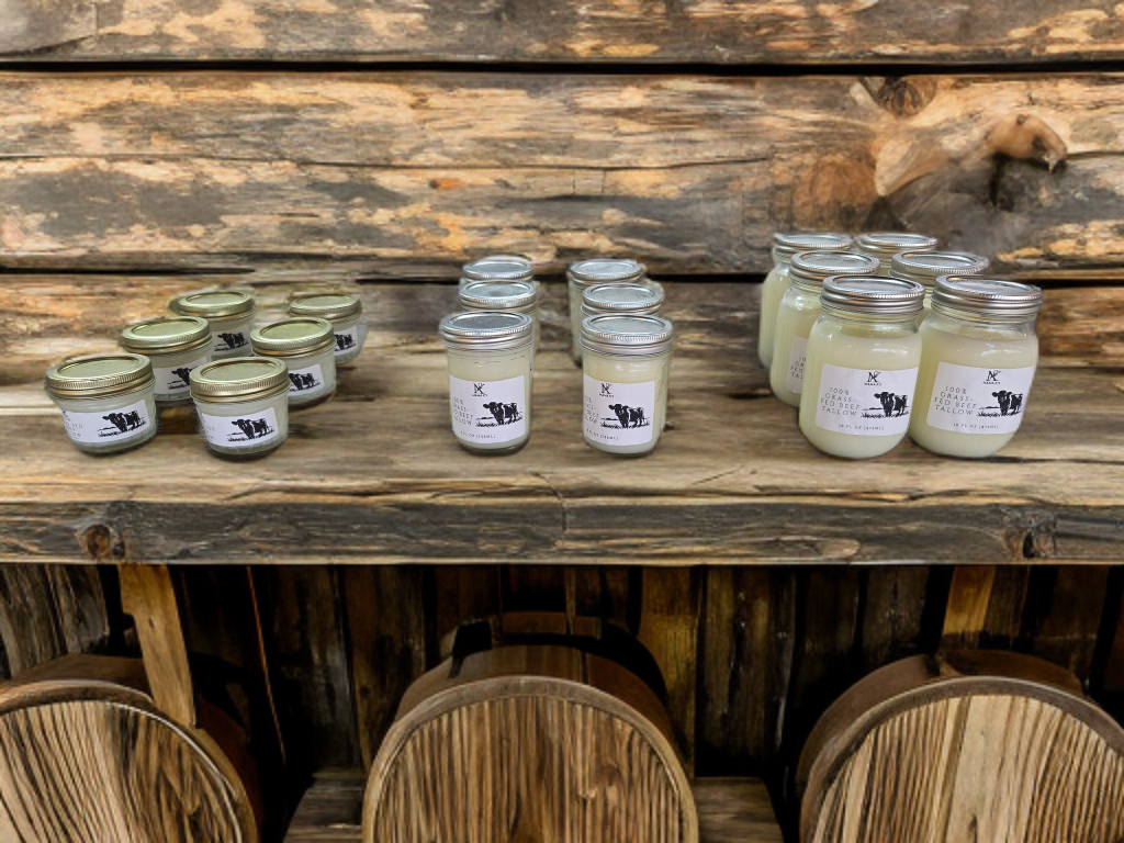 100% Grass-fed beef tallow