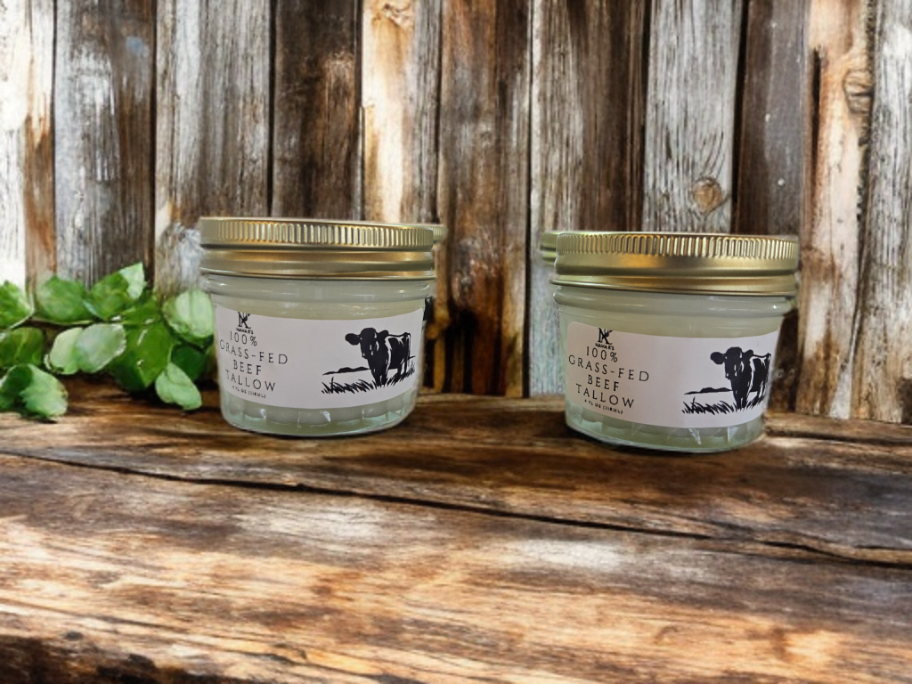 100% Grass-fed beef tallow
