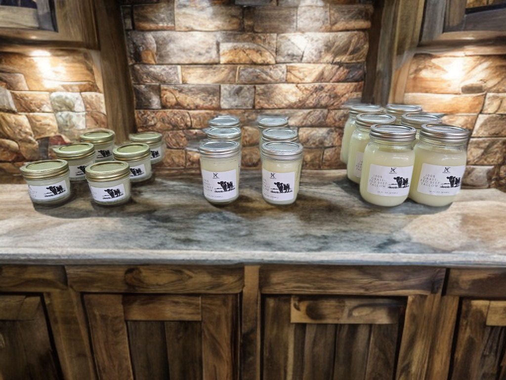 100% Grass-fed beef tallow
