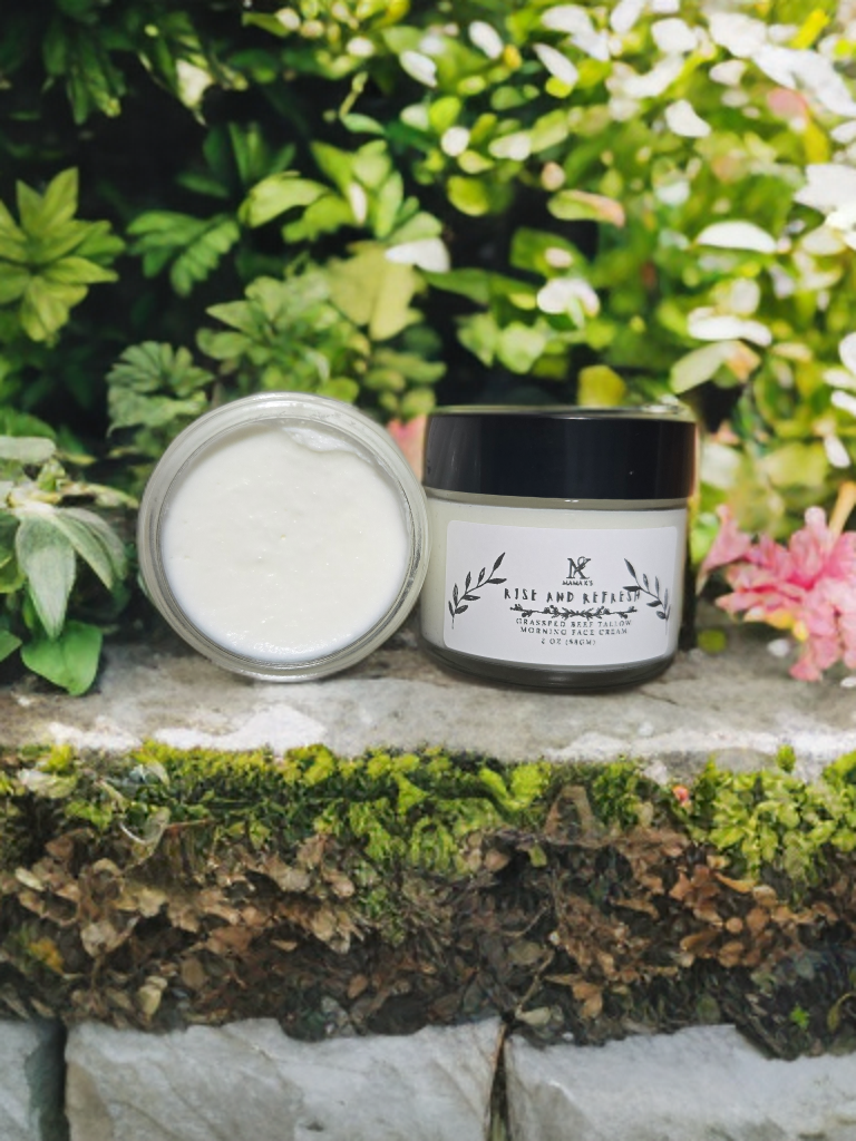 Morning tallow face moisturizer
