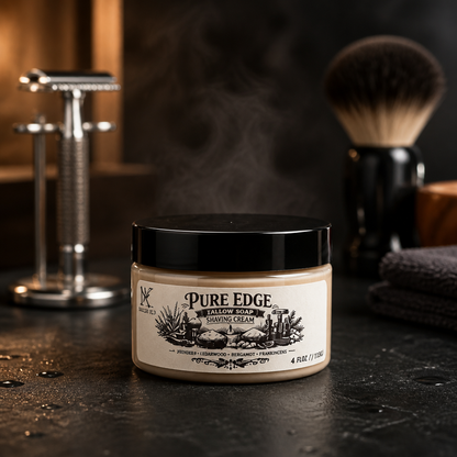 Crema da barba Pure Edge al tallow
