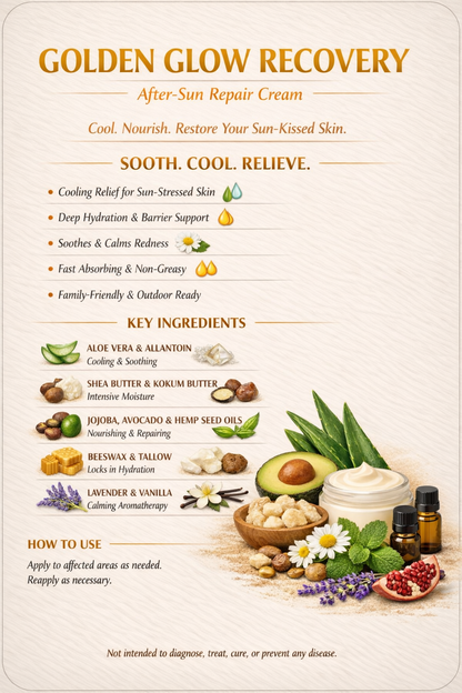 Golden Glow Recovery – After-Sun-Reparaturcreme