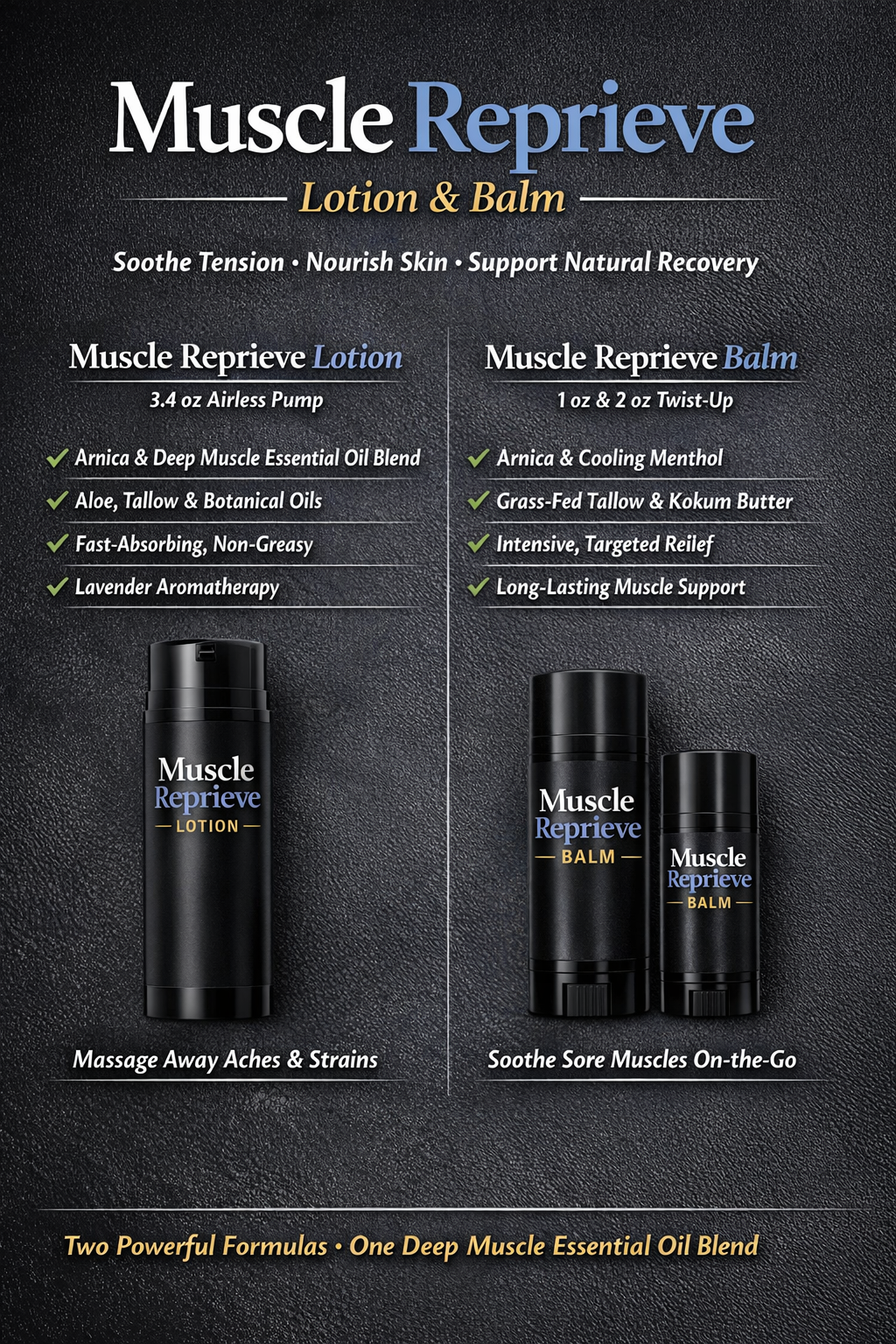 Muscle Reprieve — Muskelpflegecreme