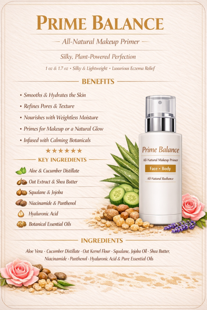 Prime Balance — All Natural Makeup Primer