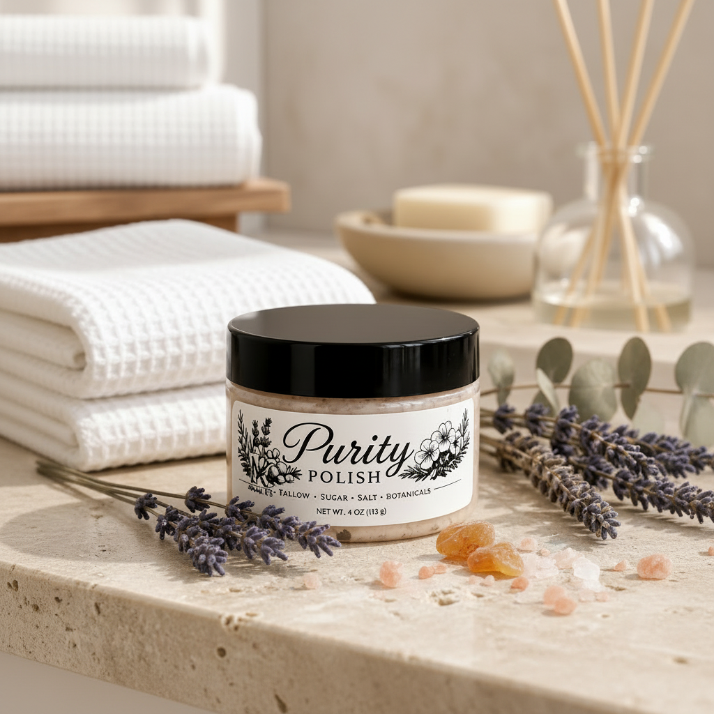Purity Polish cozy lifestyle hero shot