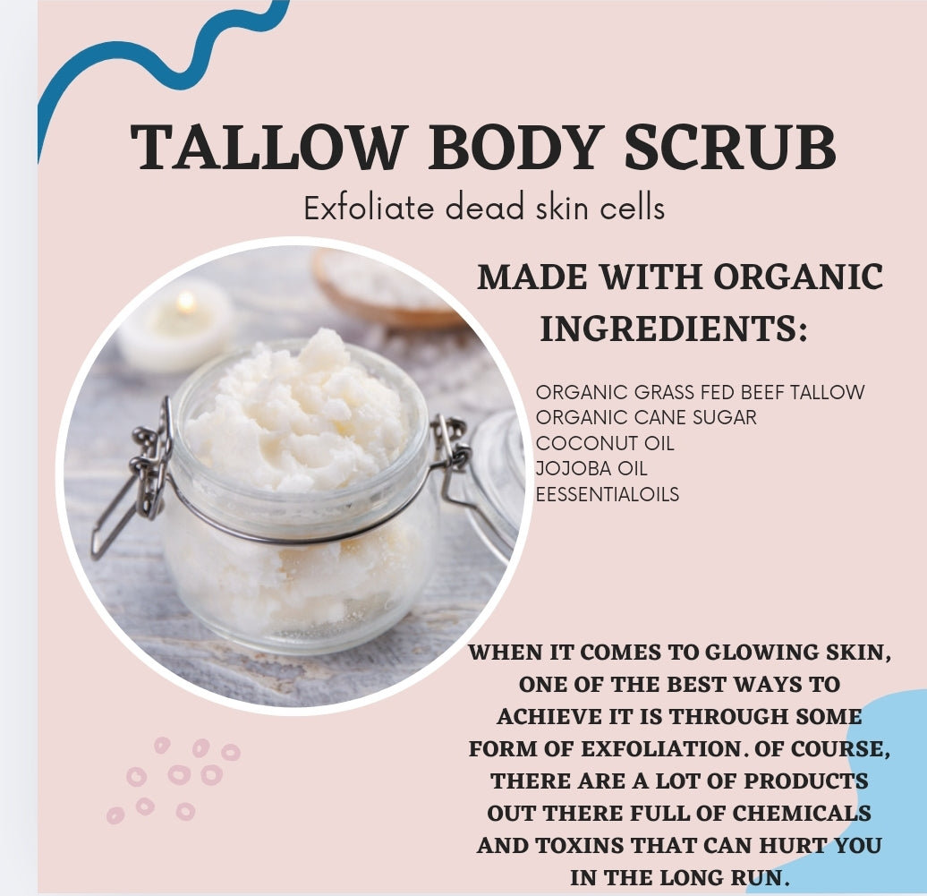Body polish - tallow body scrub