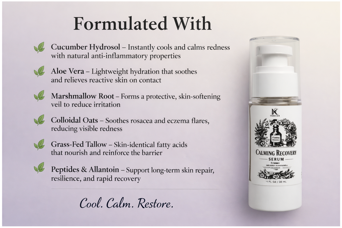 Calming Recovery Serum