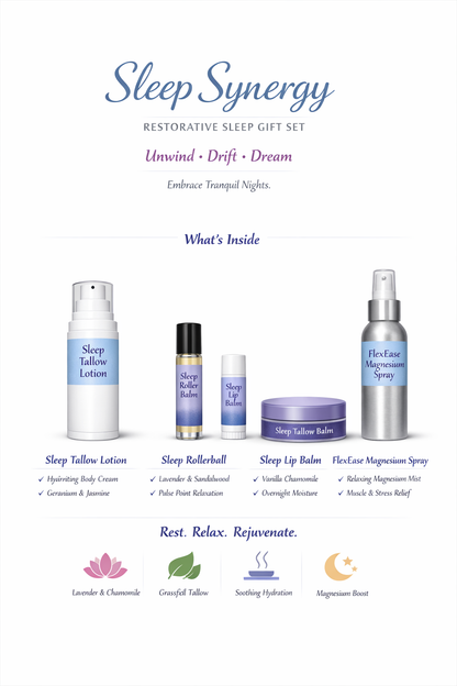 Sleep Synergy – Natürliches Schlaf-Geschenkset