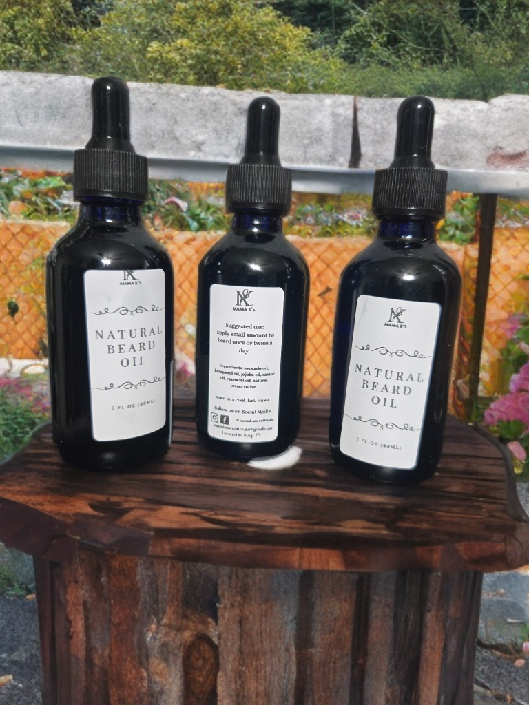 Beard oil - natural ingredients
