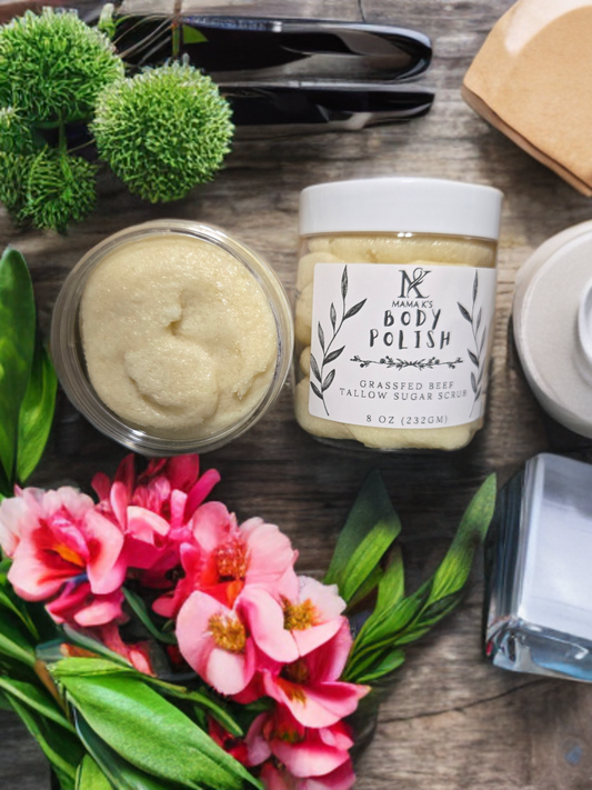 Body polish - tallow body scrub
