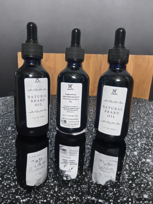 Beard oil - natural ingredients