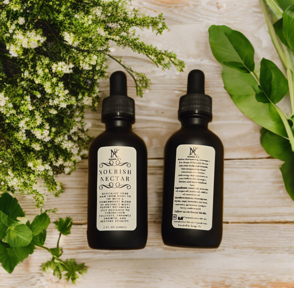 Nourish Nectar - hair growth and thickening serum