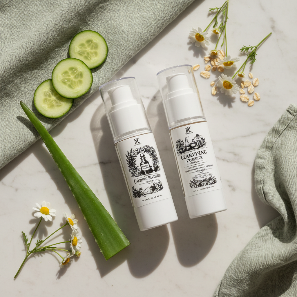 Acne & Redness Rescue Kit cozy lifestyle