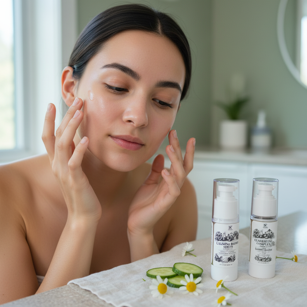 Acne & Redness Rescue Kit model lifestyle