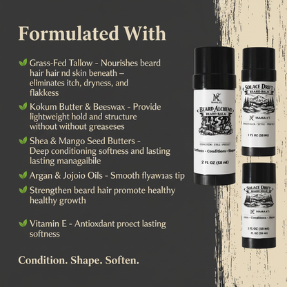 Beard Alchemy Beard Balm Formulated With