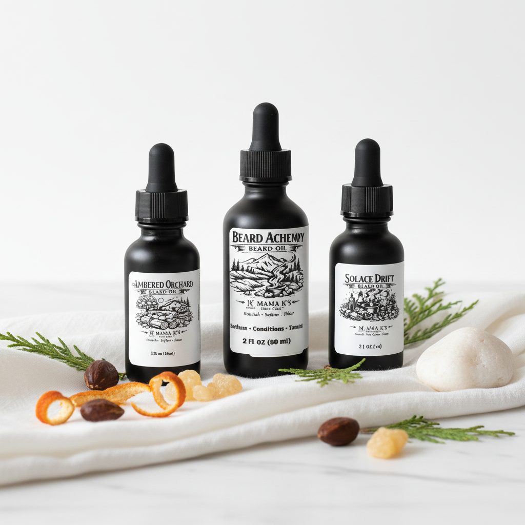 Beard Alchemy Beard Oil clean hero shot