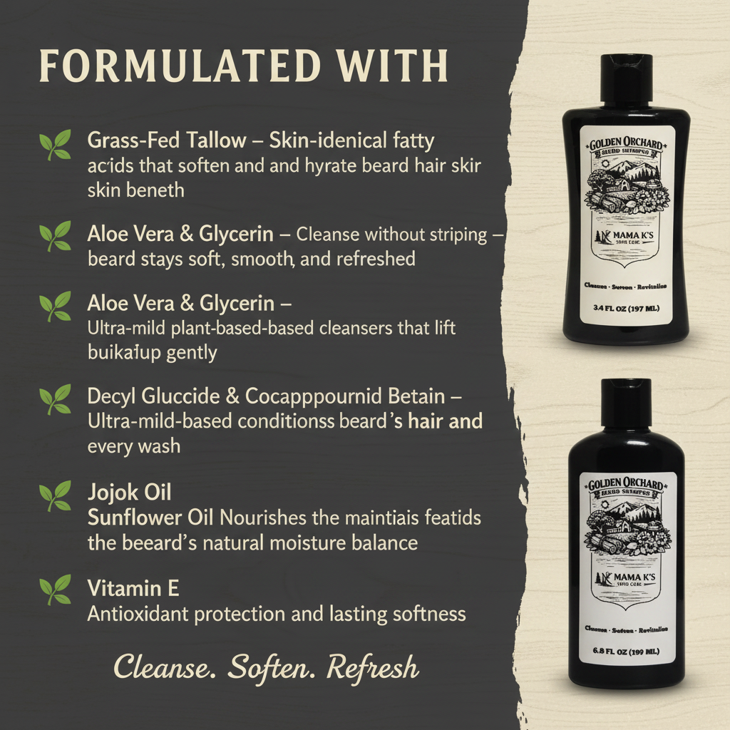 Beard Alchemy Beard Shampoo Formulated With