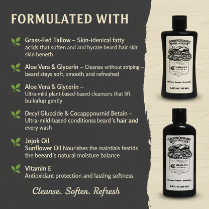 Beard Alchemy Beard Shampoo Formulated With