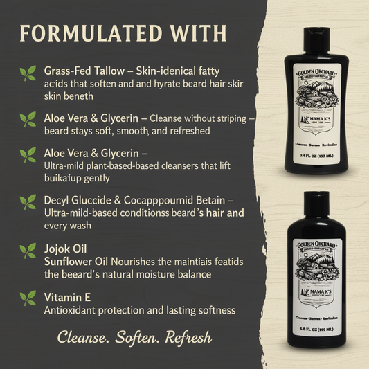 Beard Alchemy Beard Shampoo Formulated With