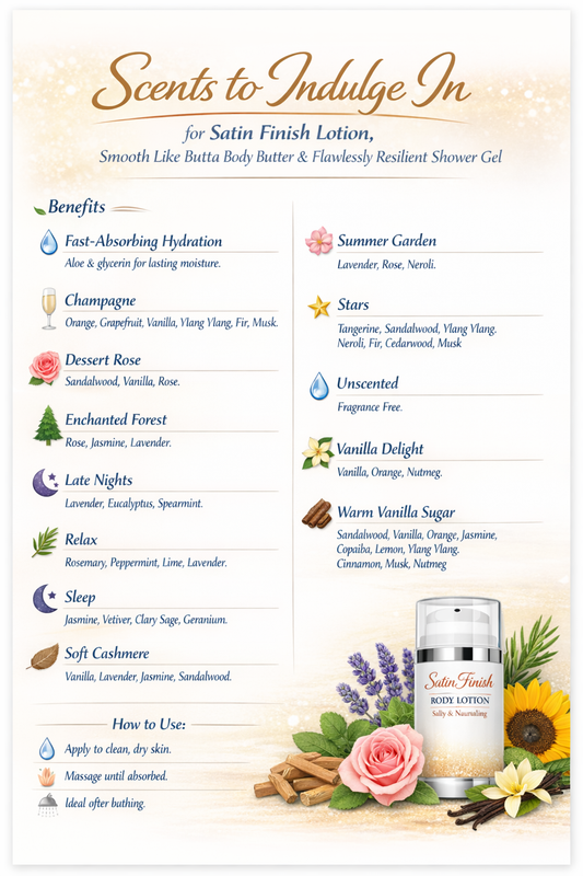 Satin Finish — Body Lotion
