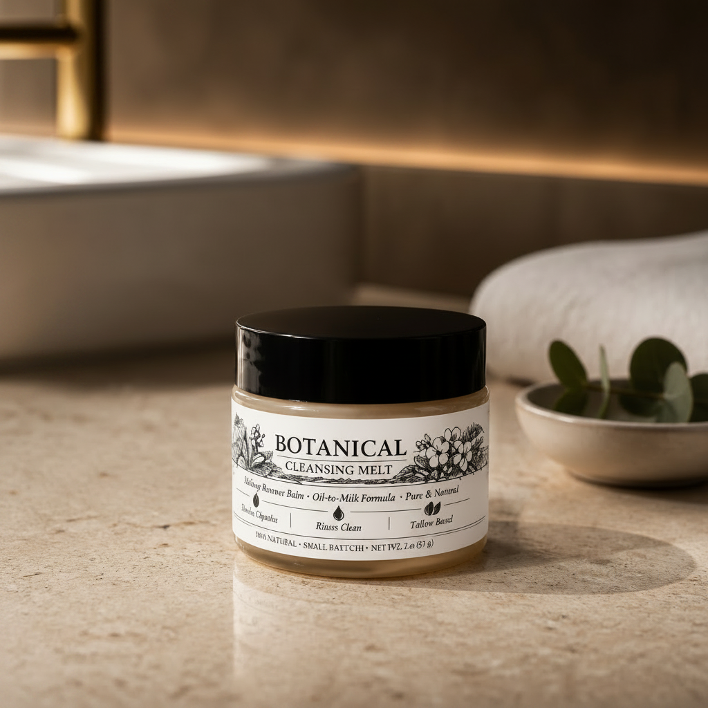 Botanical Cleansing Melt cozy lifestyle