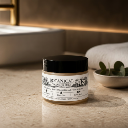 Botanical Cleansing Melt cozy lifestyle