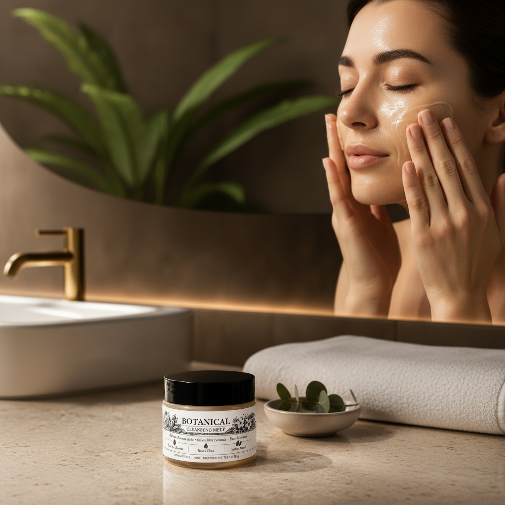 Botanical Cleansing Melt model lifestyle