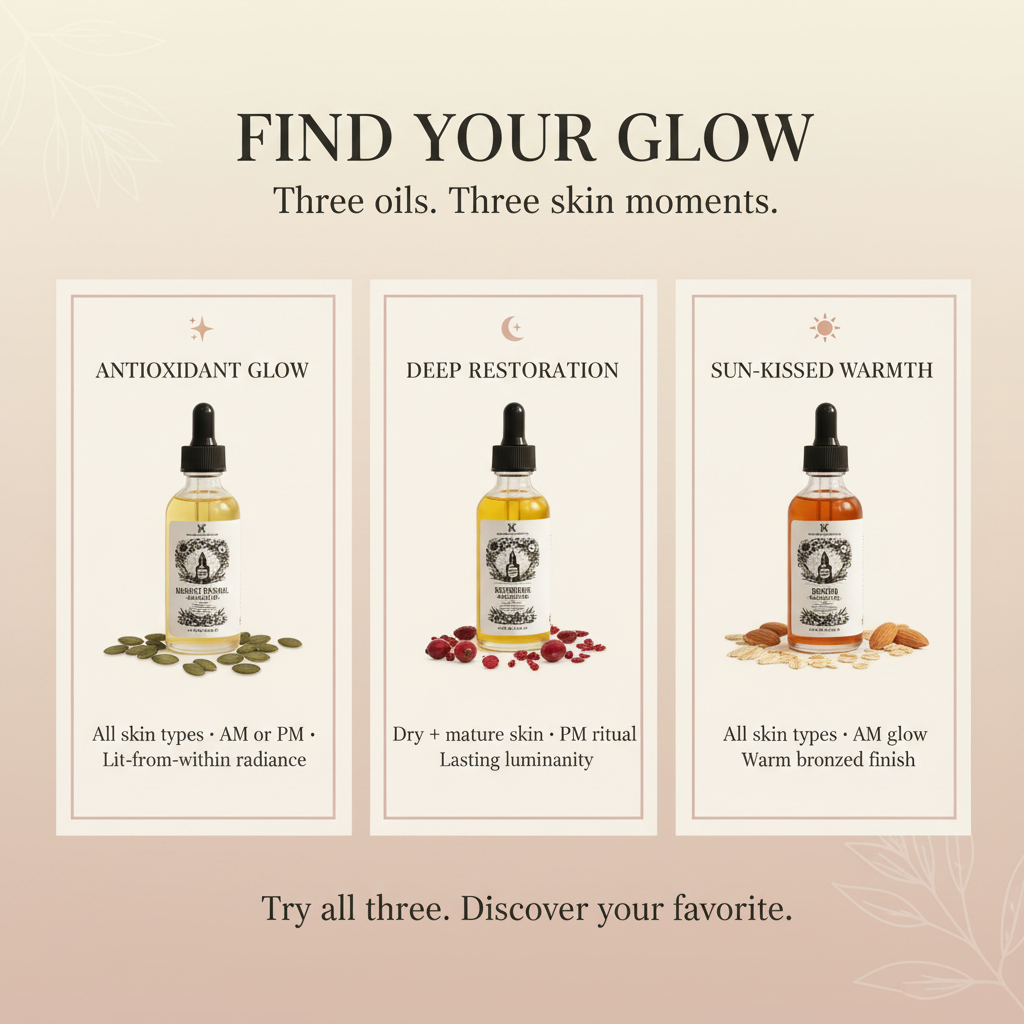 Botanical Glow Oil Deluxe Kit Find Your Glow