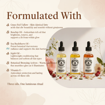 Botanical Glow Oil Deluxe Kit Formulated With