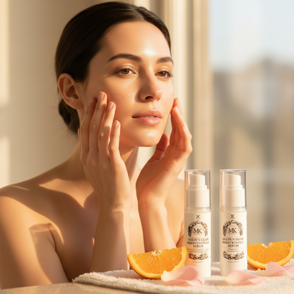 Brightening Essentials Kit model lifestyle
