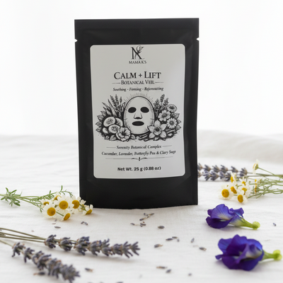 Maschera Viso in Tessuto Velo Calmante + Sollevante Botanico