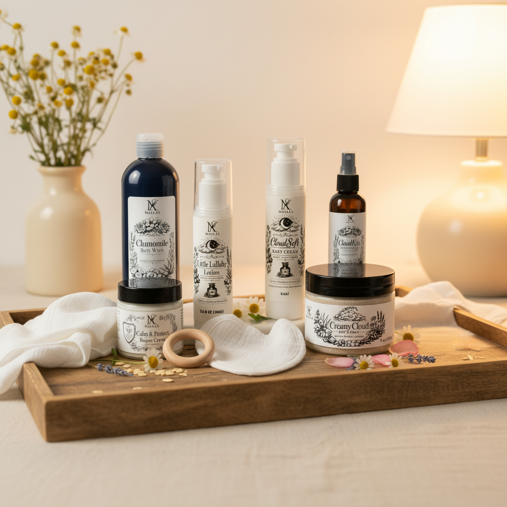 Chamomile Cloud Gift Kit — cozy lifestyle from hero shot