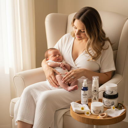 Chamomile Cloud Gift Kit model lifestyle