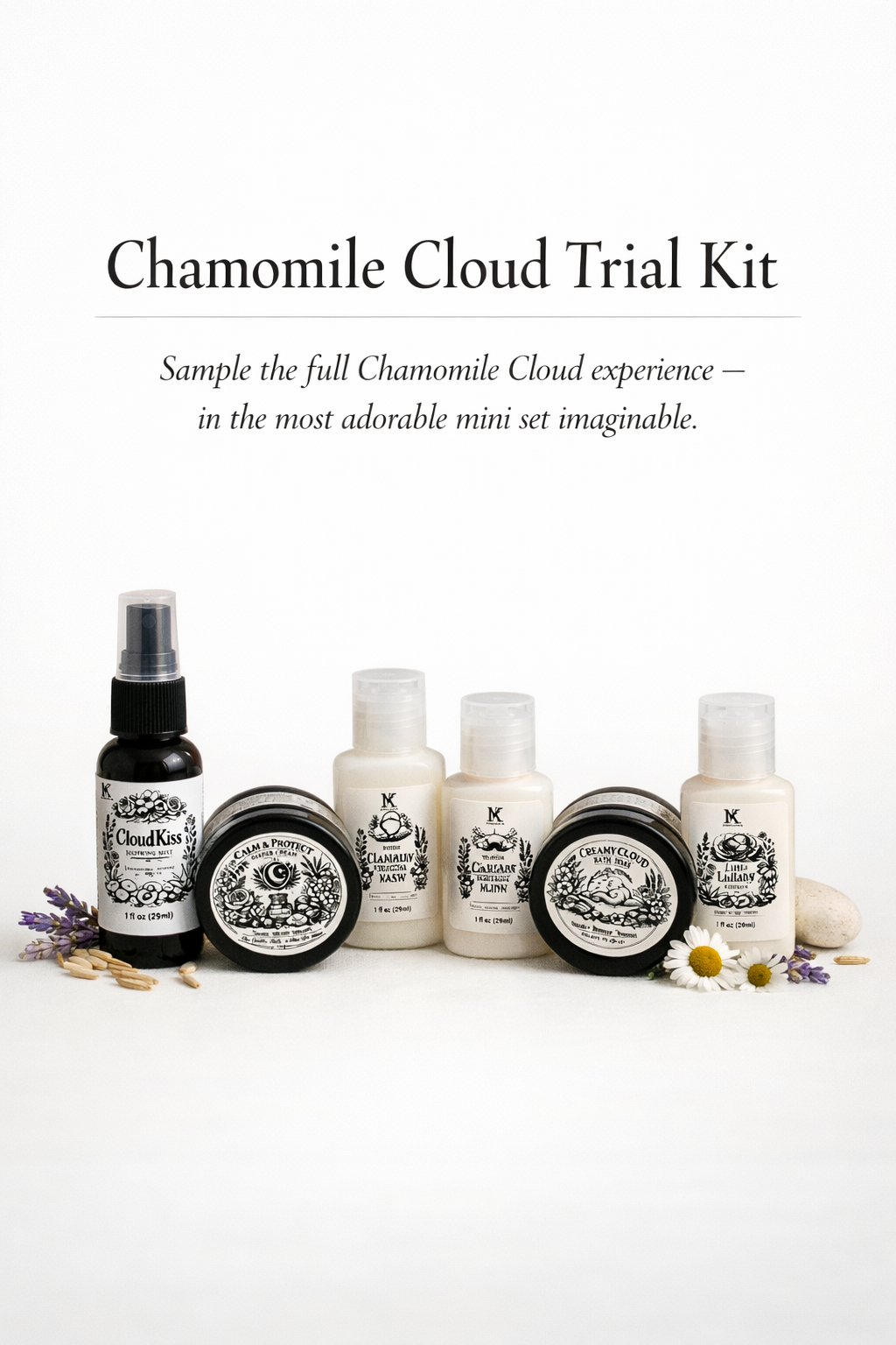 Chamomile Cloud Trial Kit
