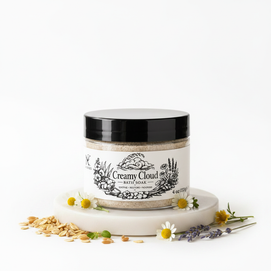 Creamy Cloud Bath Soak clean hero shot