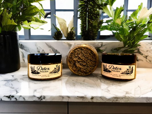 Detox Polish — Mineral Sugar & Lava Salt Exfoliant