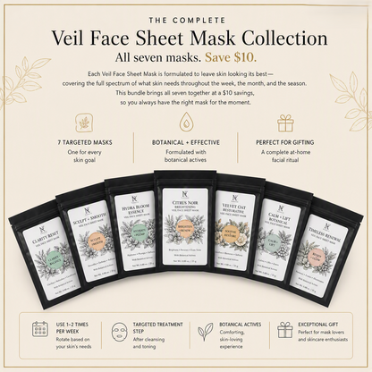 Veil Face Sheet Mask Collection Bundle