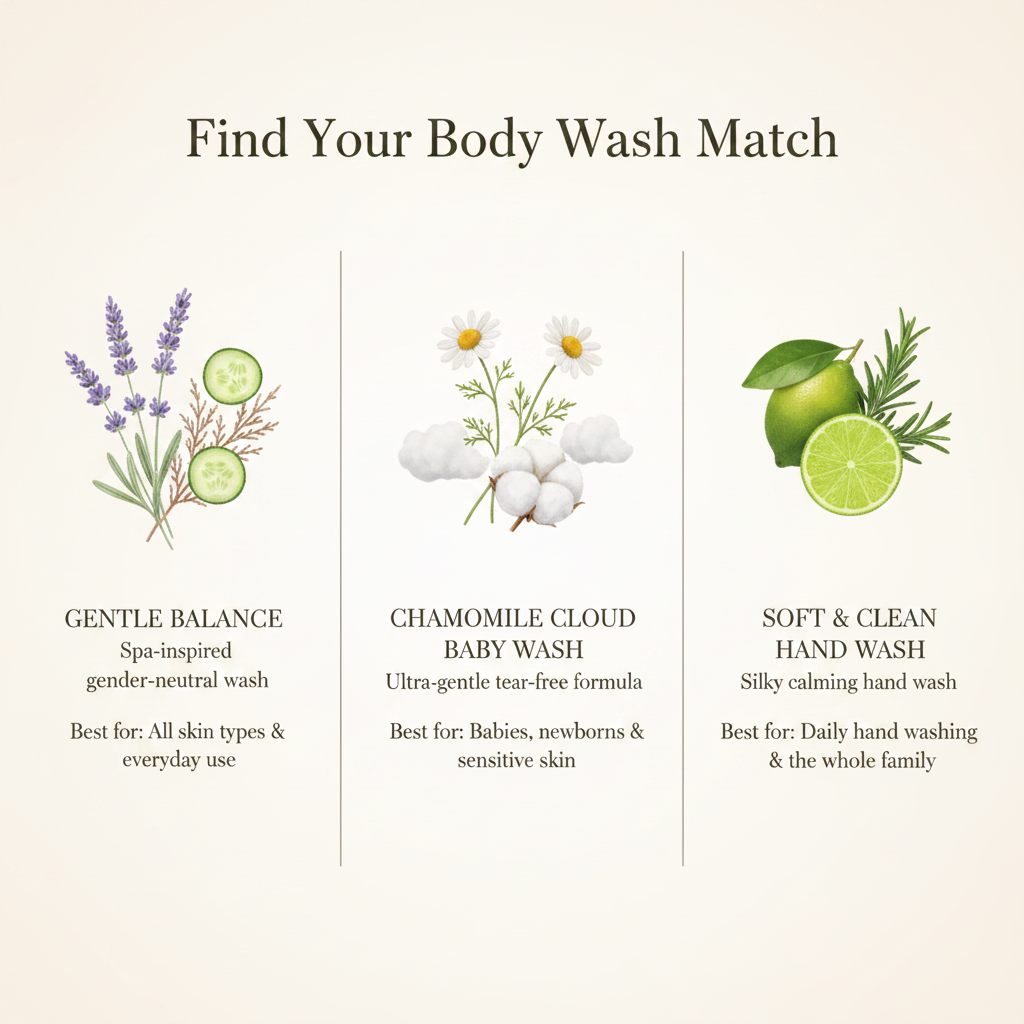 Find Your Body Wash Match