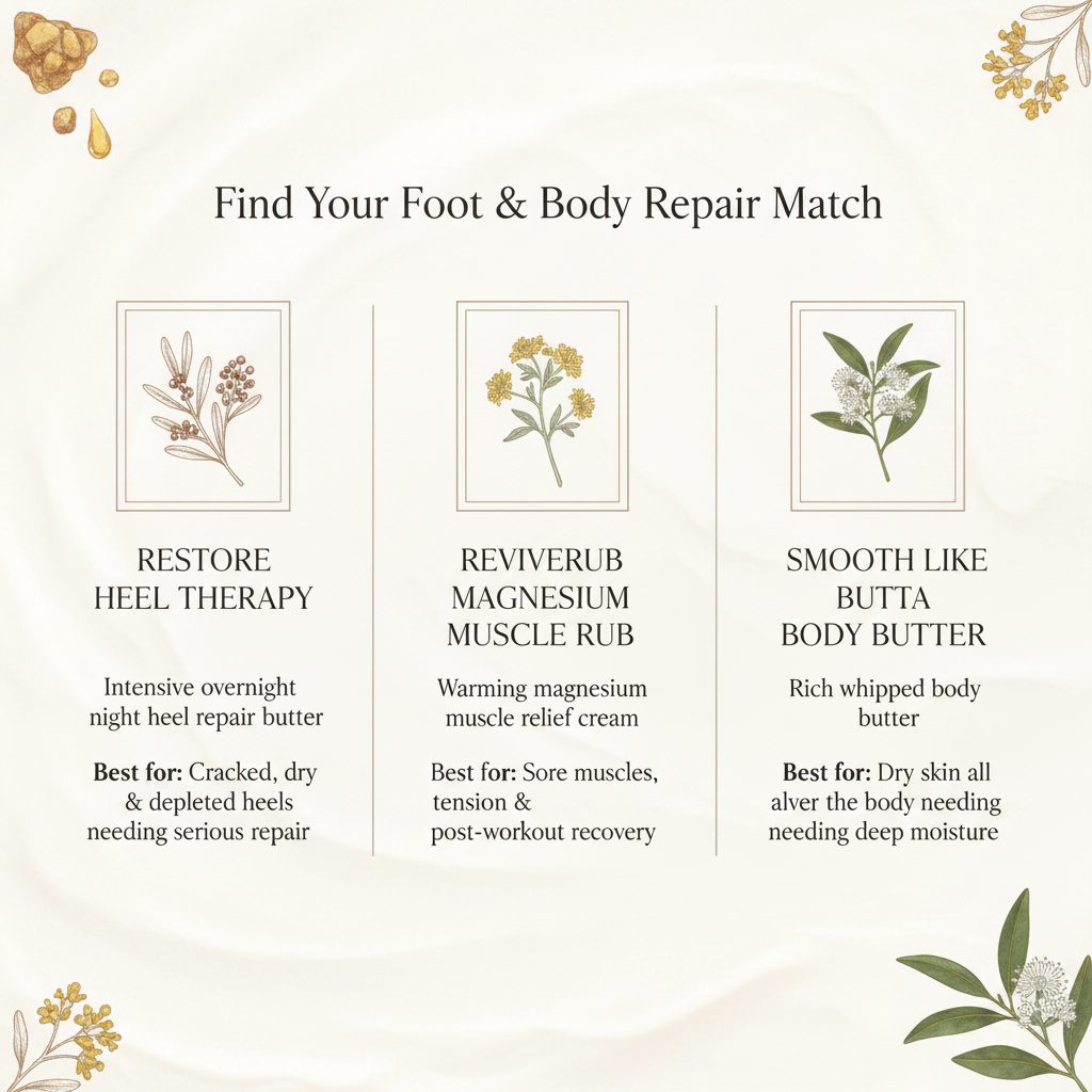 Find Your Foot & Body Repair Match