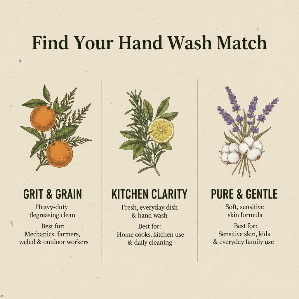 Find Your Hand Wash Match