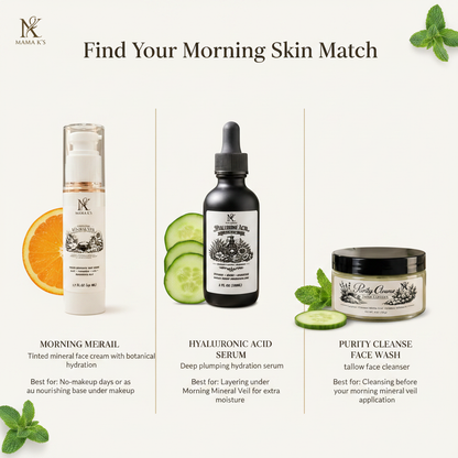 Find Your Morning Skin Match - With Actual Product Images