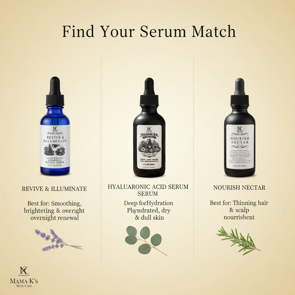 Find Your Serum Match - Real Bottles