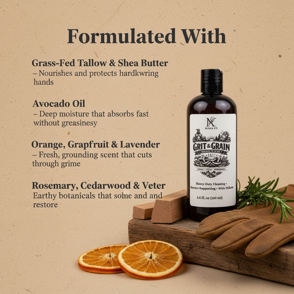 Formulated With - Grit & Grain