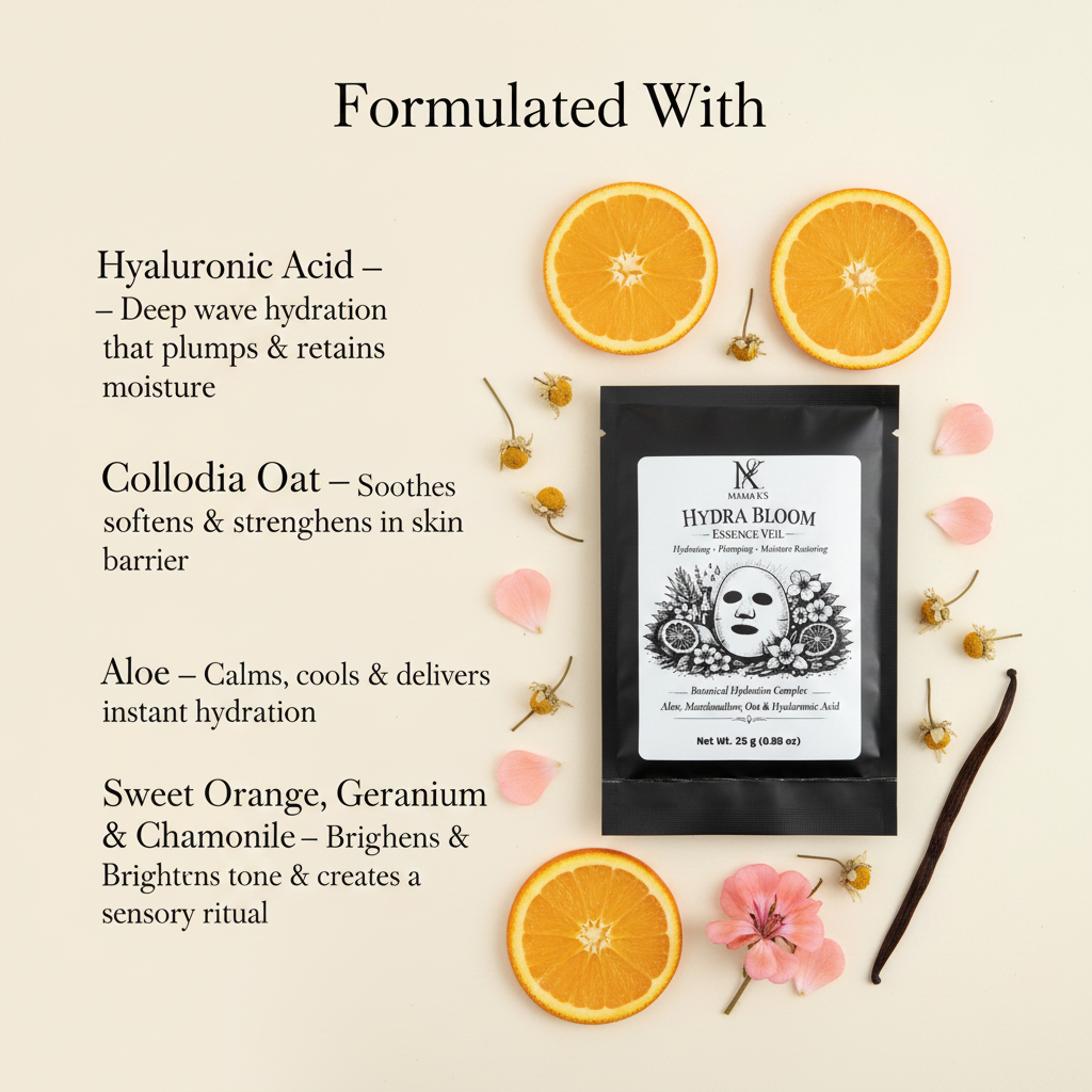 Formulated With - Hydra Bloom