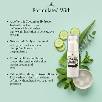 Formulated With - HydraSoothe Eye Cream